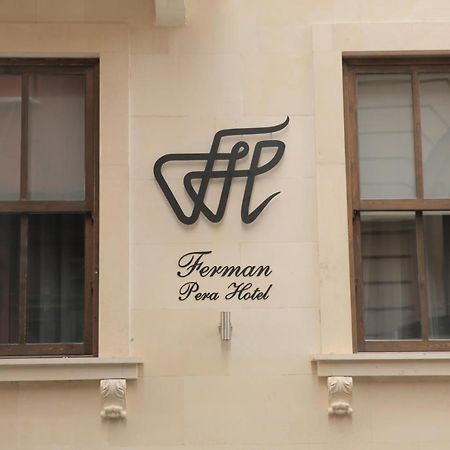 Ferman Pera Hotel Istambul Exterior foto