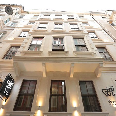 Ferman Pera Hotel Istambul Exterior foto