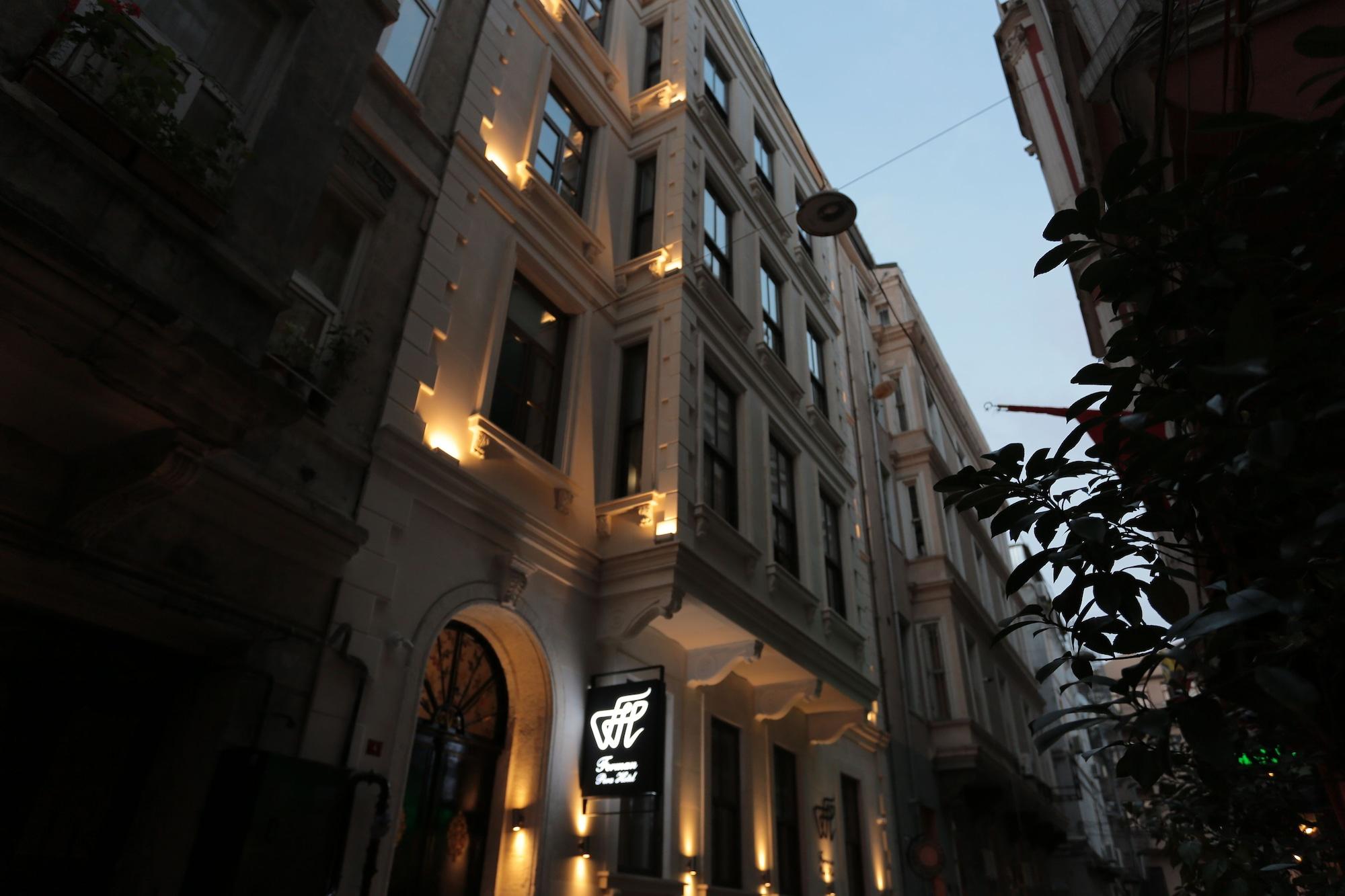 Ferman Pera Hotel Istambul Exterior foto