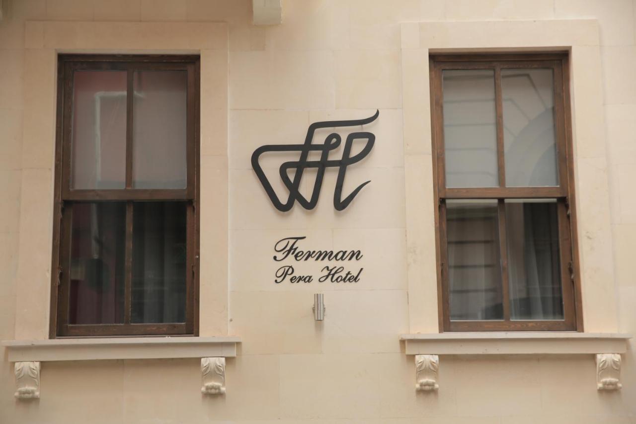 Ferman Pera Hotel Istambul Exterior foto