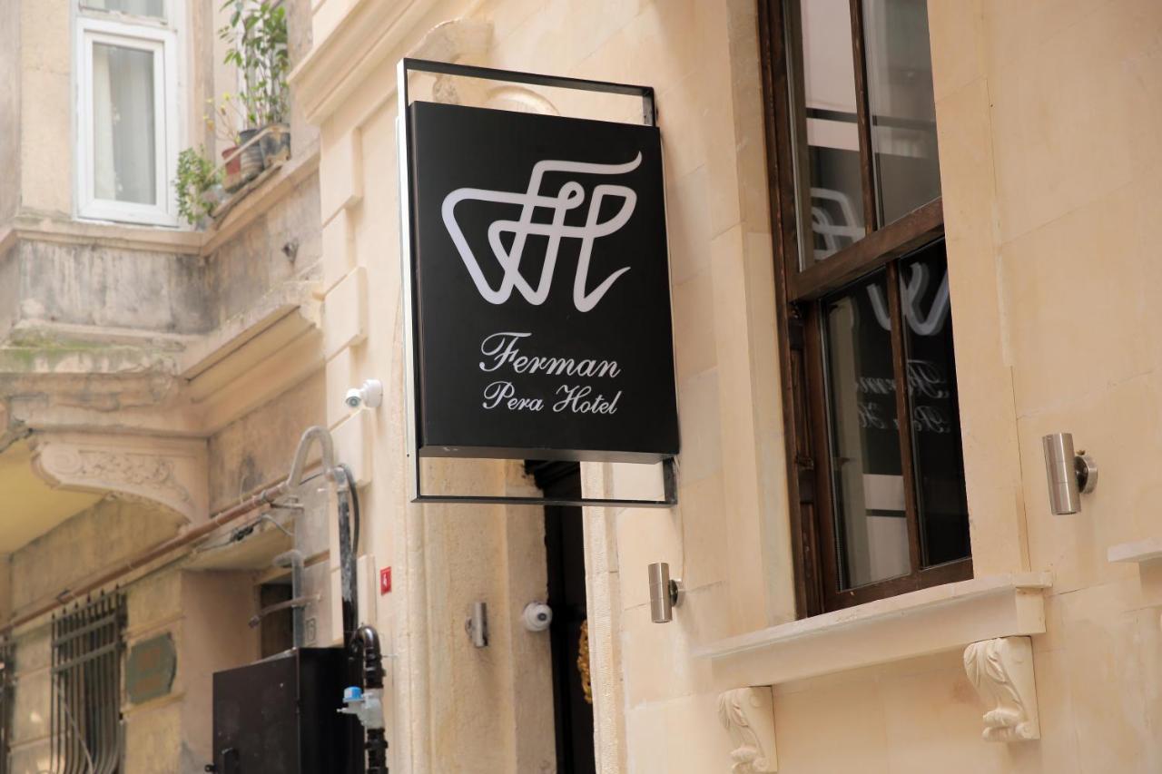 Ferman Pera Hotel Istambul Exterior foto