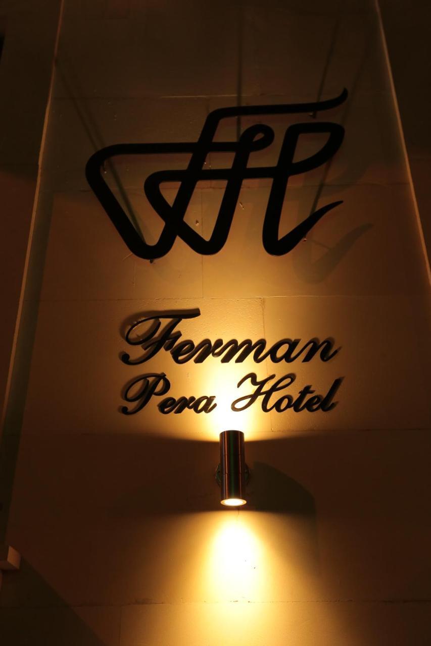 Ferman Pera Hotel Istambul Exterior foto