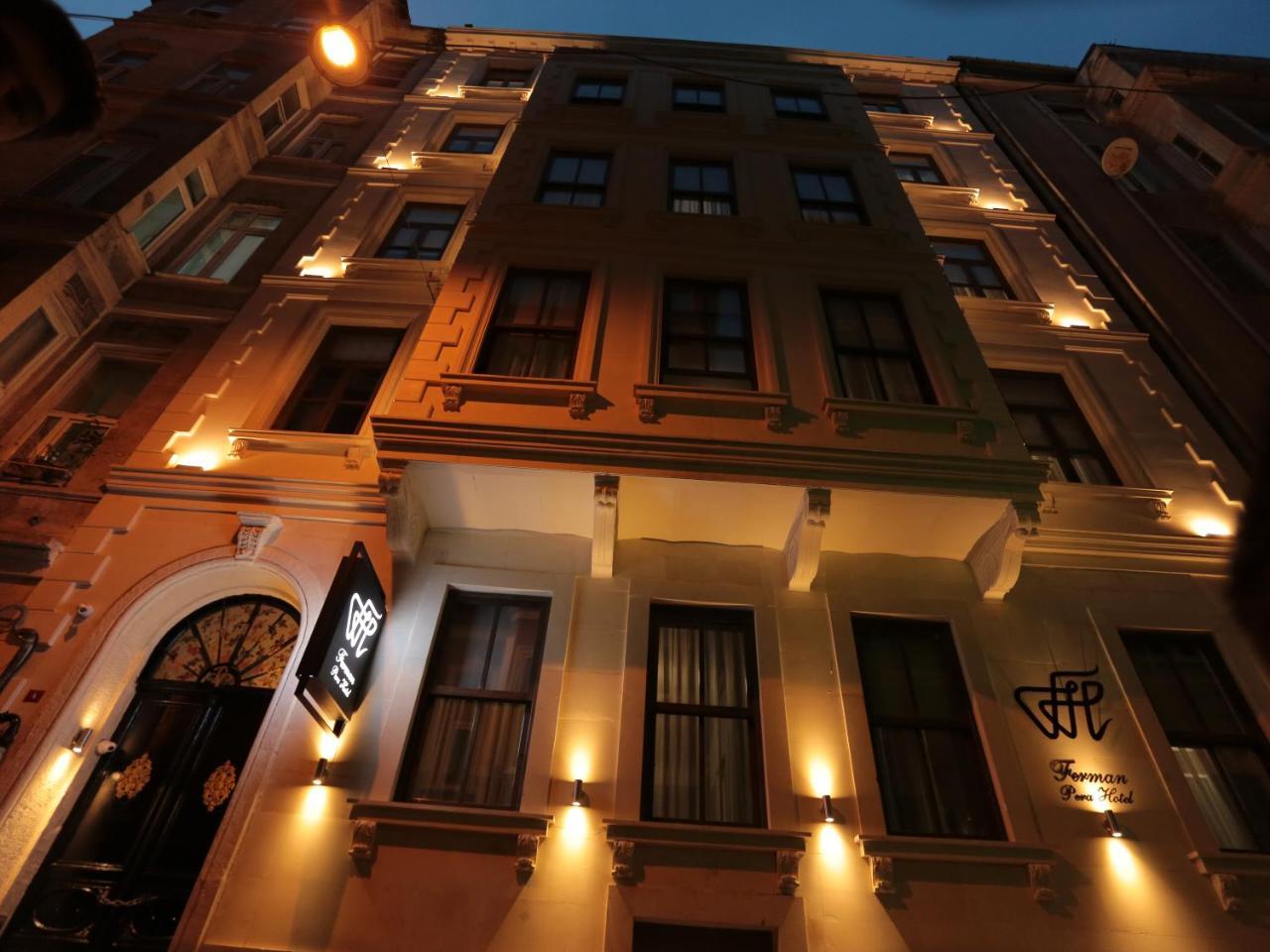 Ferman Pera Hotel Istambul Exterior foto