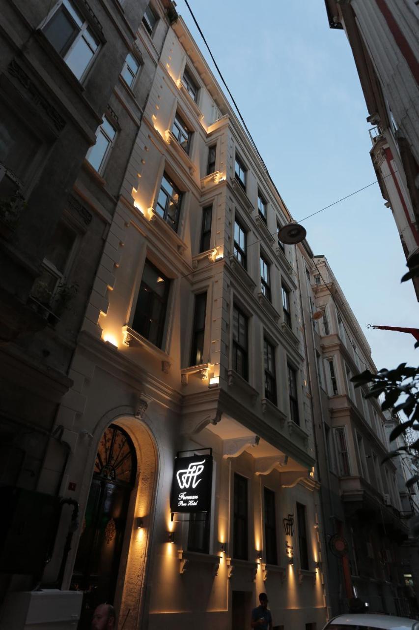Ferman Pera Hotel Istambul Exterior foto