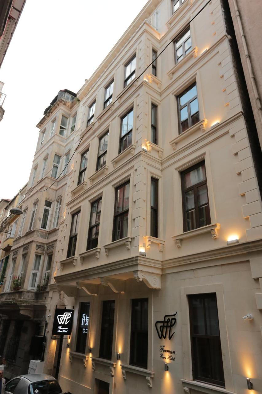 Ferman Pera Hotel Istambul Exterior foto